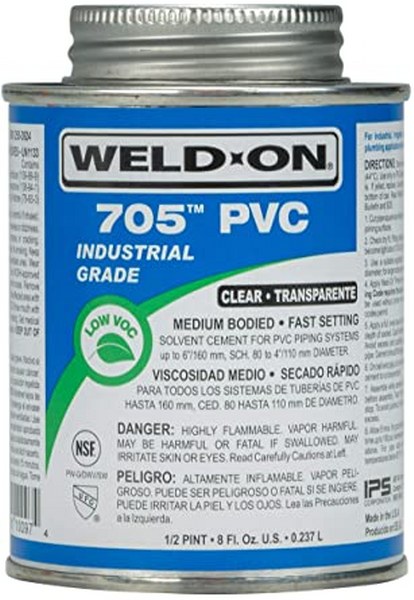 WELD ON ADHESIVE 16 OZ WHT VERSATEX 16OZ CAN